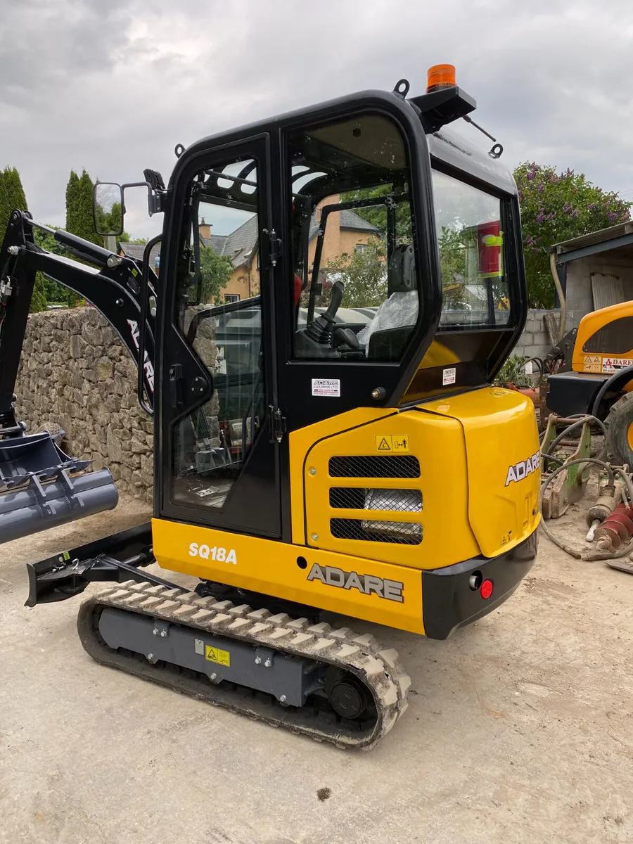 Adare SQ18A  mini excavator - Image 1