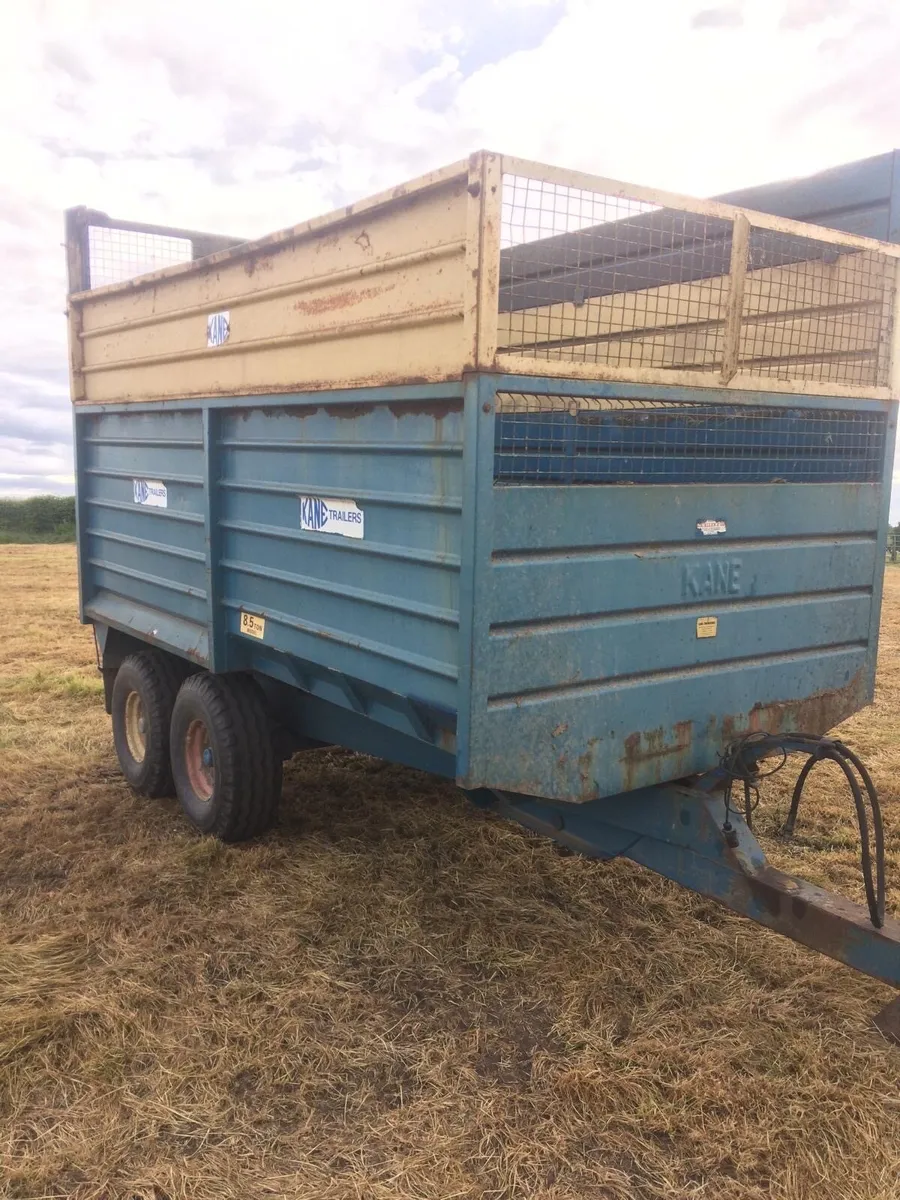 Kane 8 and a half tone silage trailer - Image 2