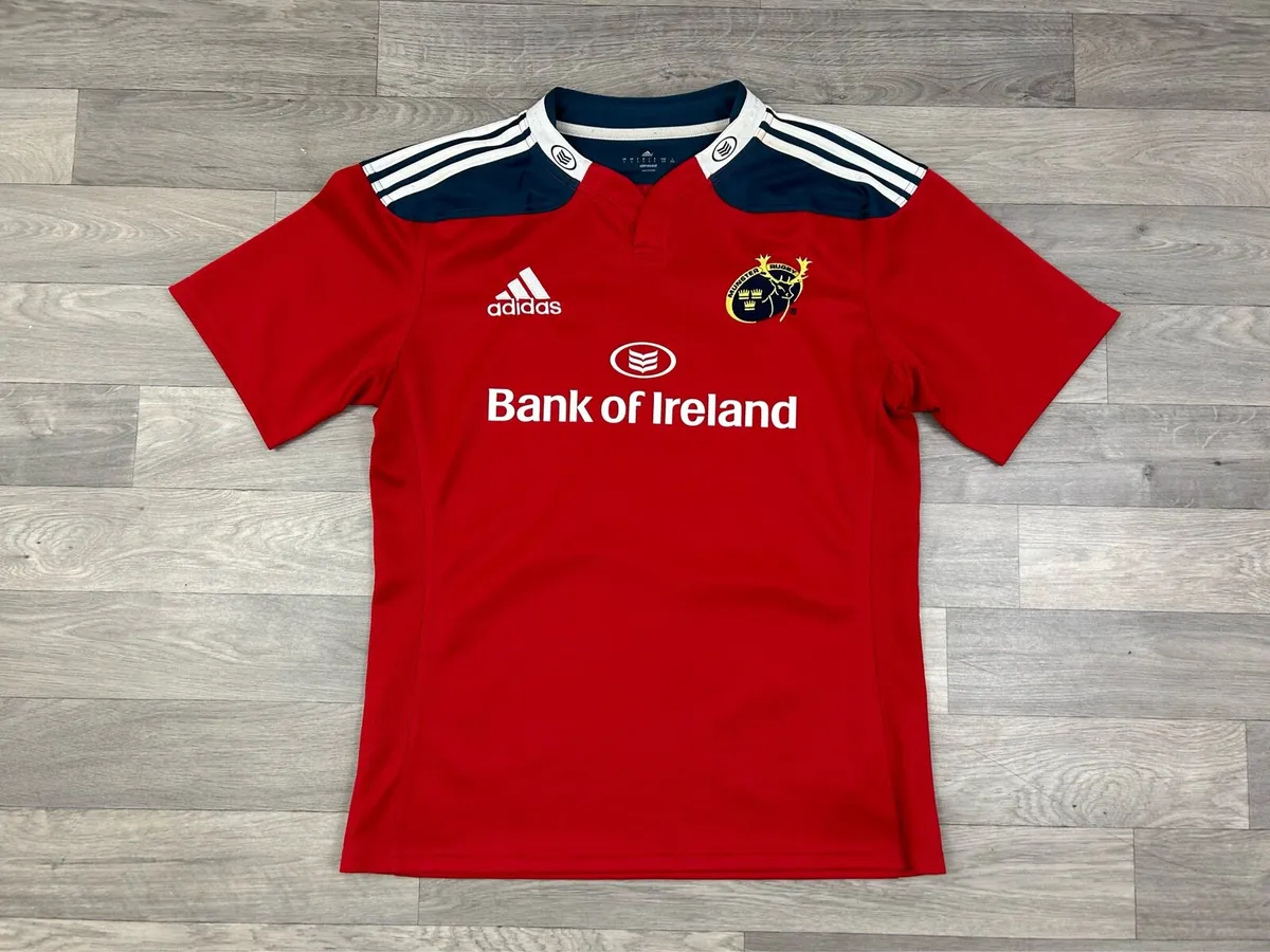 Adidas Munster Rugby Jersey Shirt Mens Large - Image 1