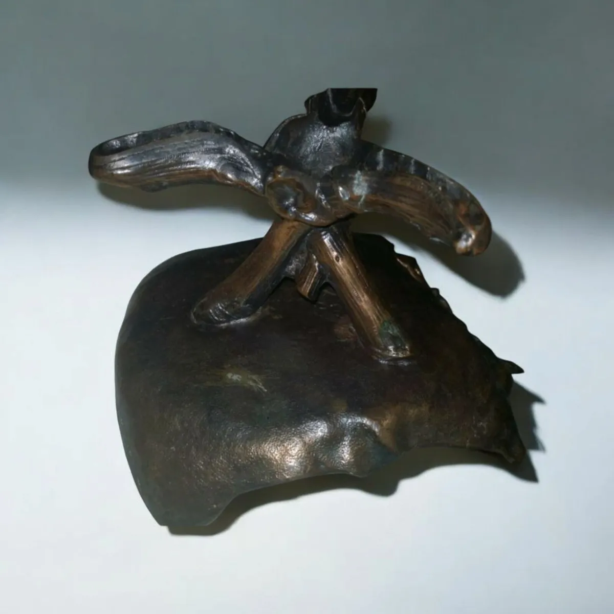 Beautiful heavy bronze centerpiece - Image 4