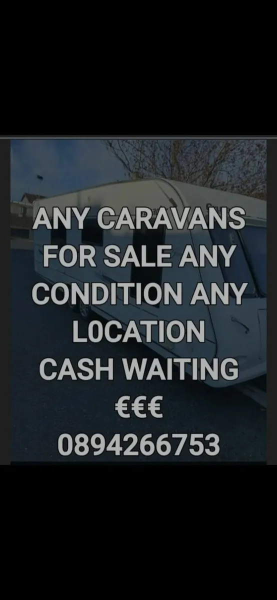 Caravan Wanted - Image 1