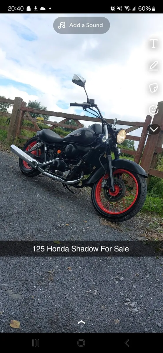 Honda shadow 125cc - Image 1