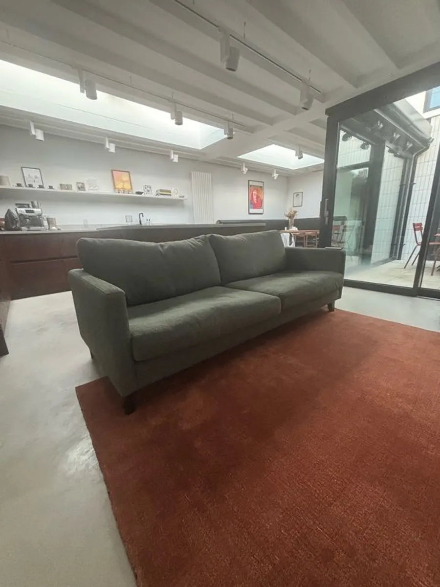 Impulse Sofa - Sits - 3 Seater - Forest Green - Image 1