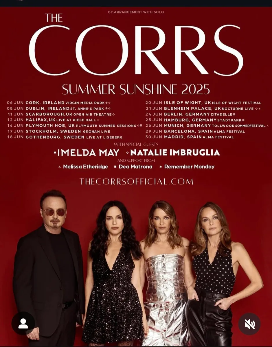 The corrs @ st Anne's park - Image 1