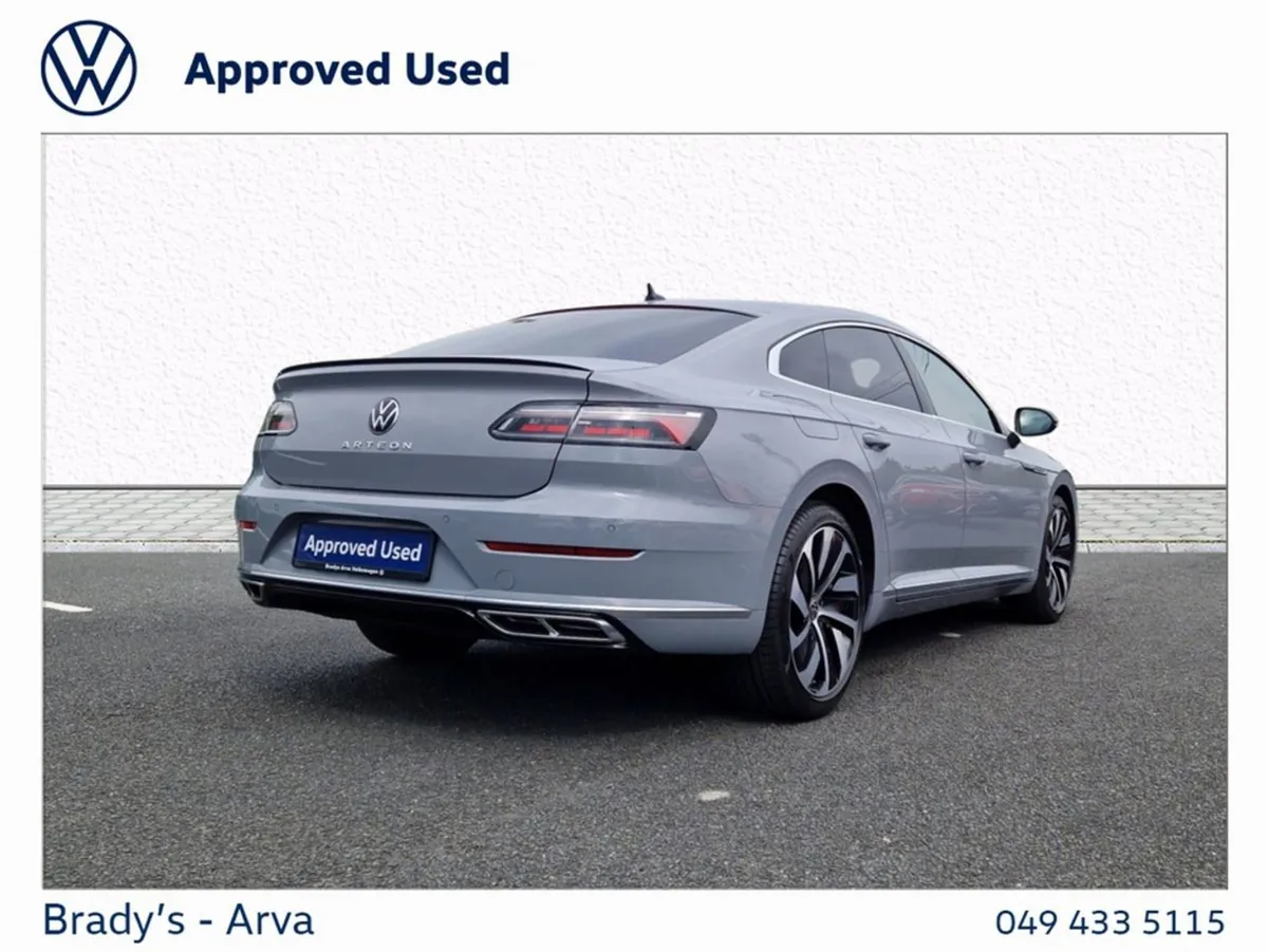 Volkswagen Arteon R-line 2.0 TDI 150BHP M6F - Image 3