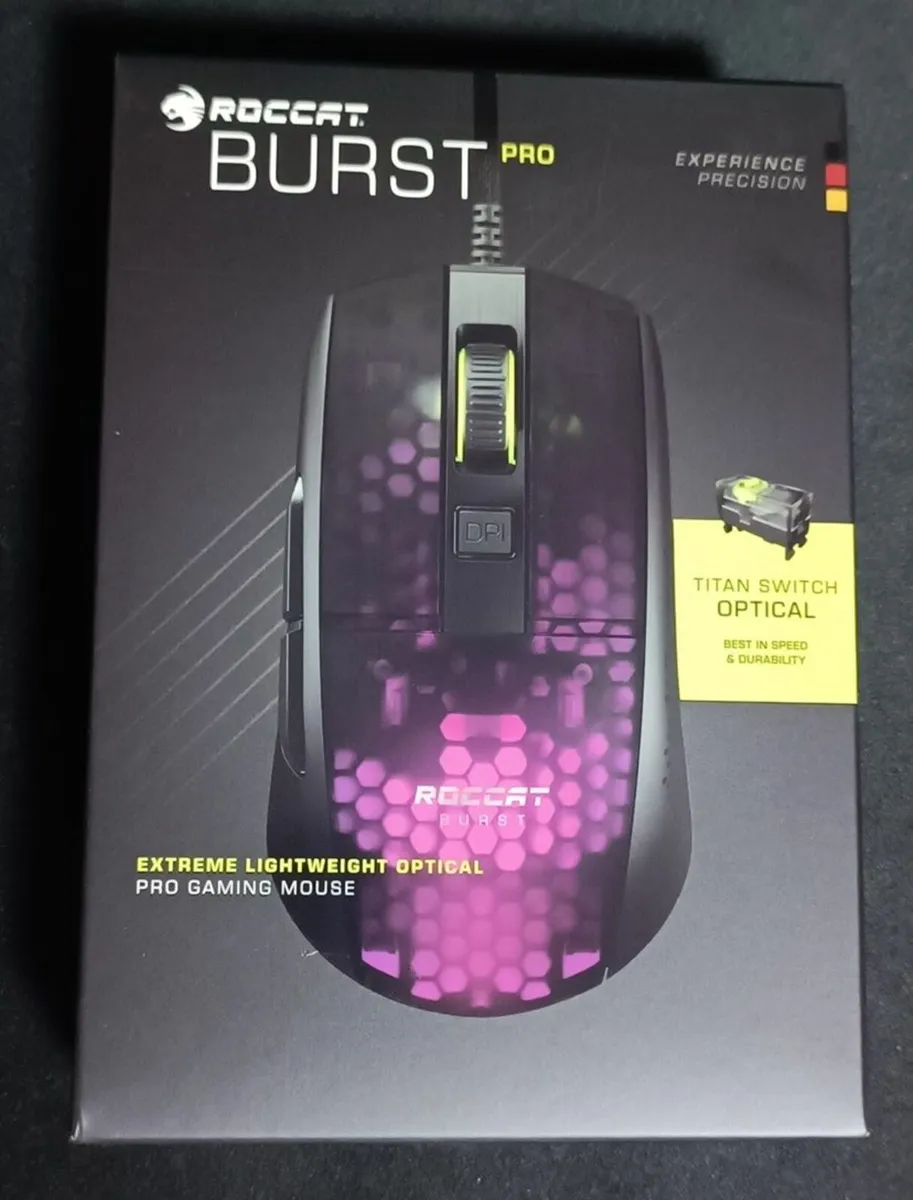 Roccat Burst Pro Extreme Optical Pro Gaming Mouse - Image 1