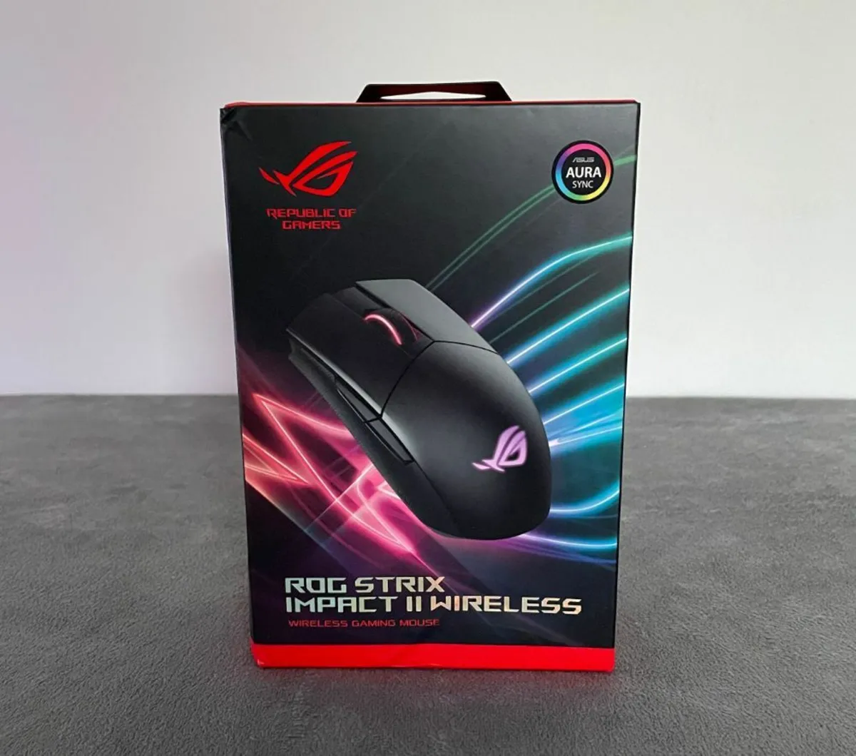 ASUS ROG Strix Impact II Wireless Gaming Mouse - Image 1