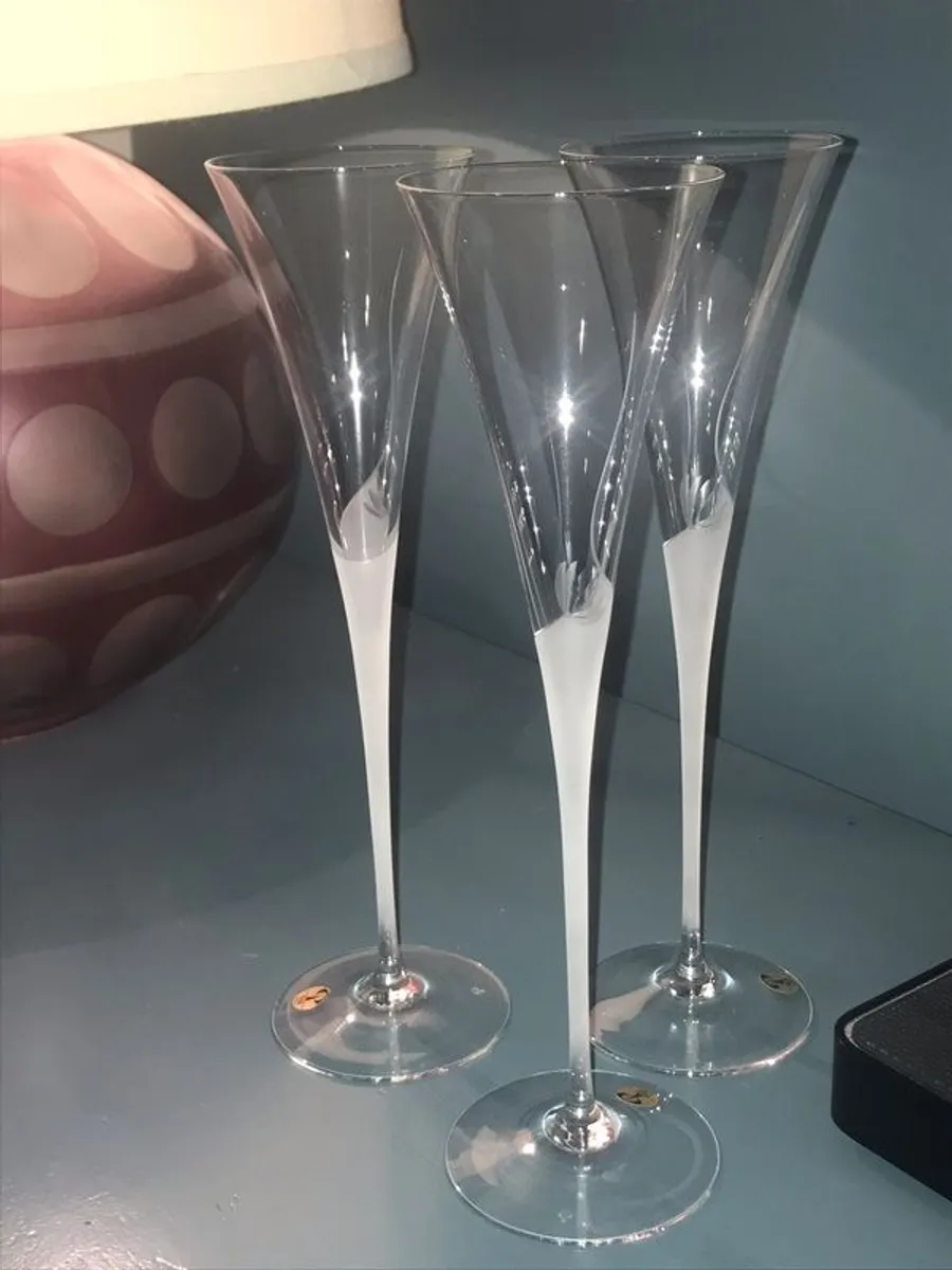 Peill Kristall, vintage c.1930s. 6 available.  Larissa Suite - Image 1