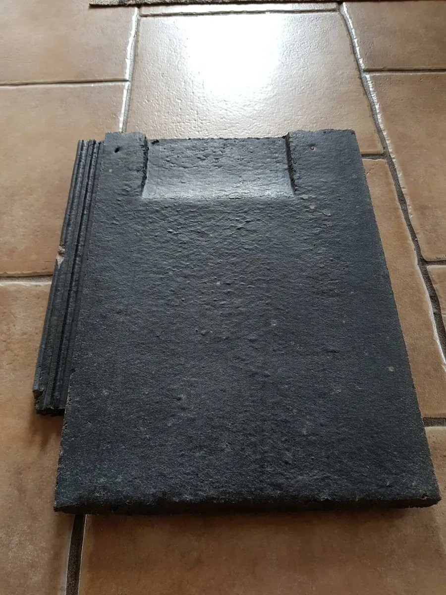 Bangor slates chimney pot ridge roof tile granite - Image 4