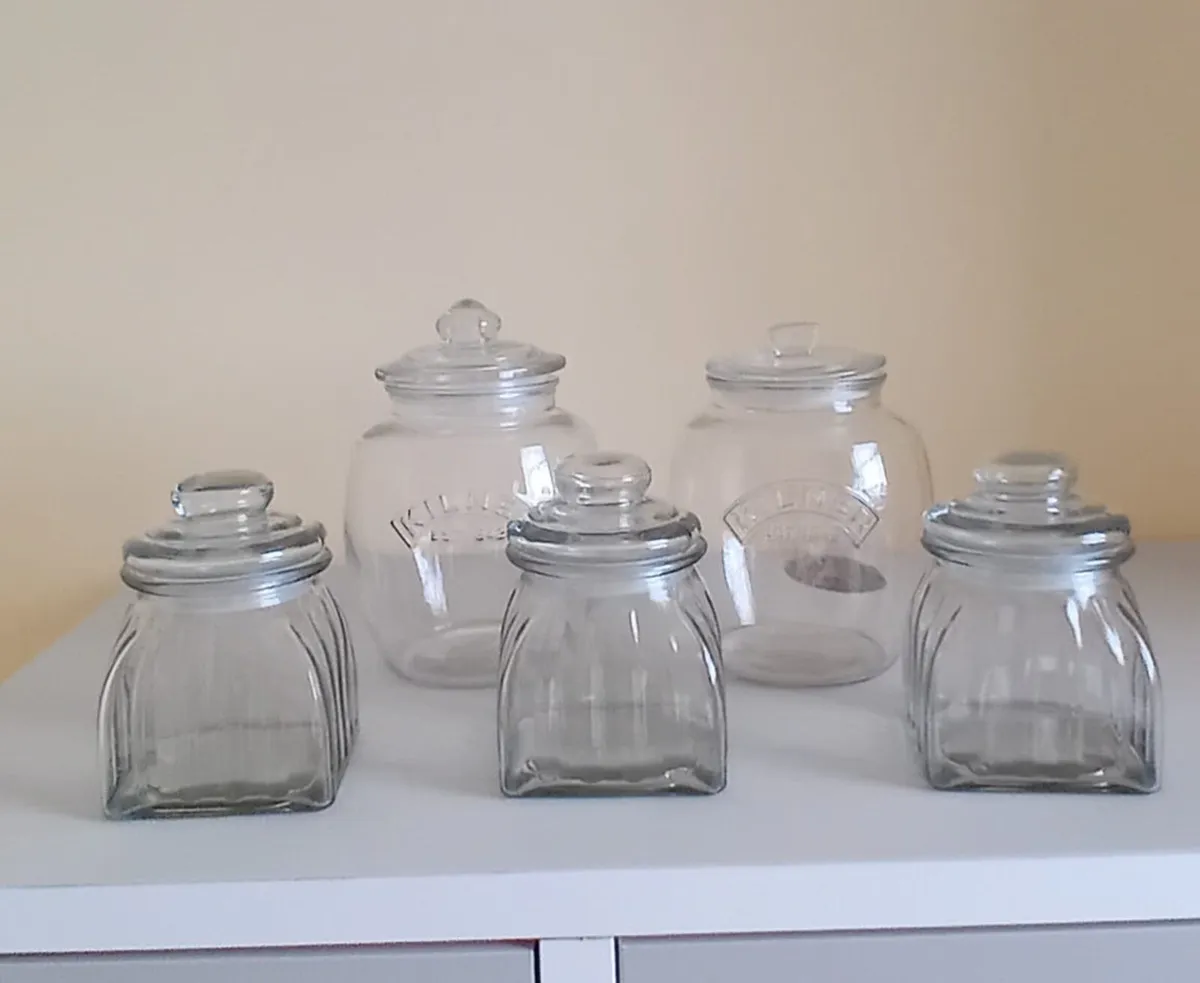 Glass jars