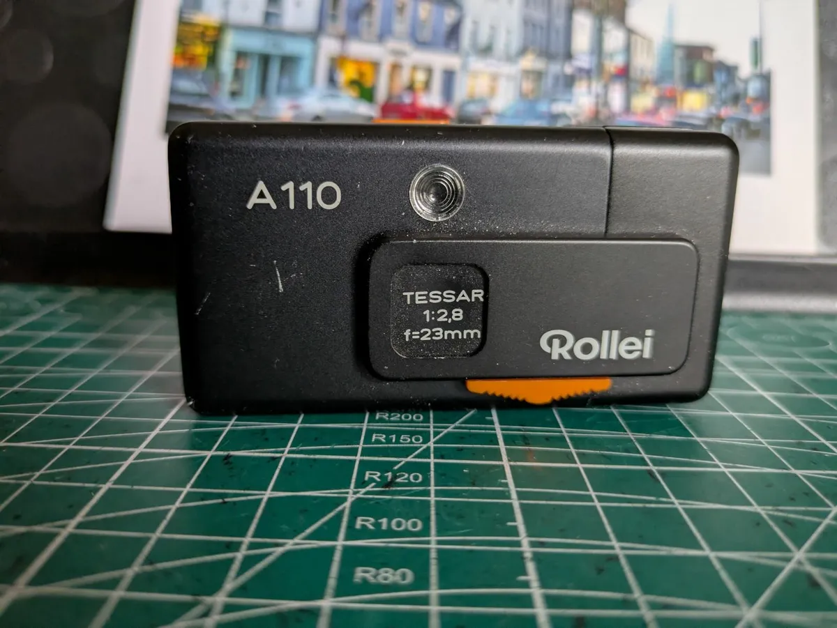 Rollei A110 camera - Carl Zeiss Tessar 23mm 2.8 - Image 3