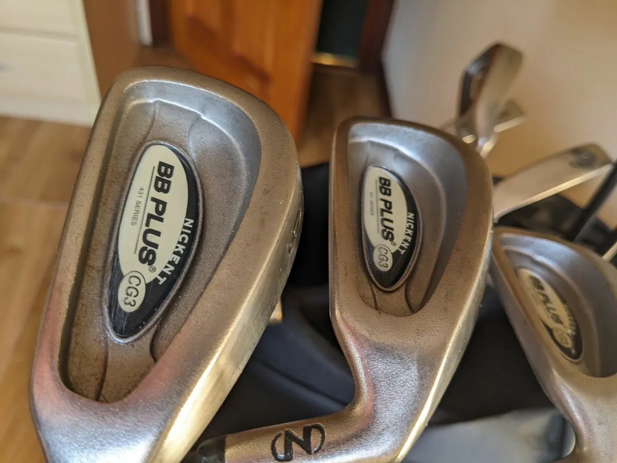 Matching BB Irons, Two Woods,Putter, New Bag - Image 4