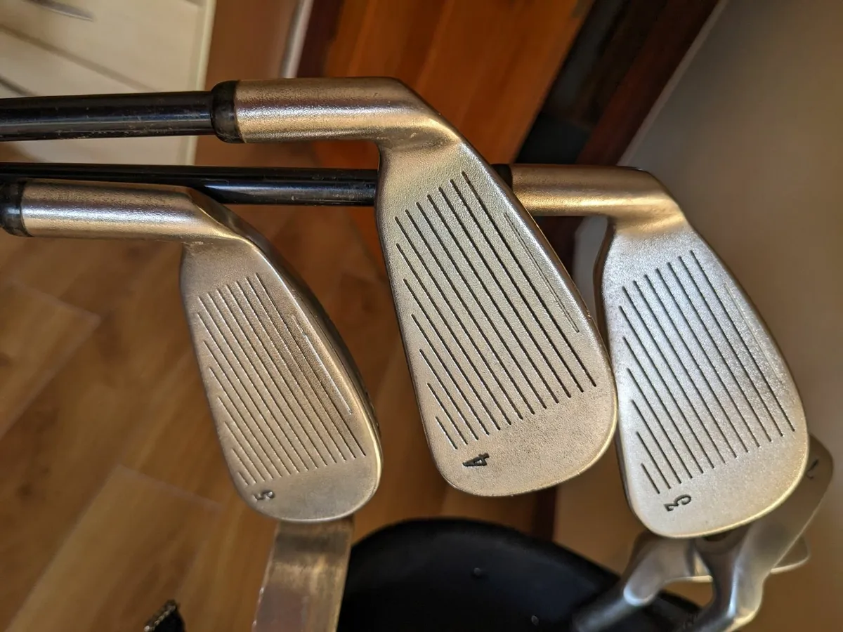 Matching BB Irons, Two Woods,Putter, New Bag - Image 3
