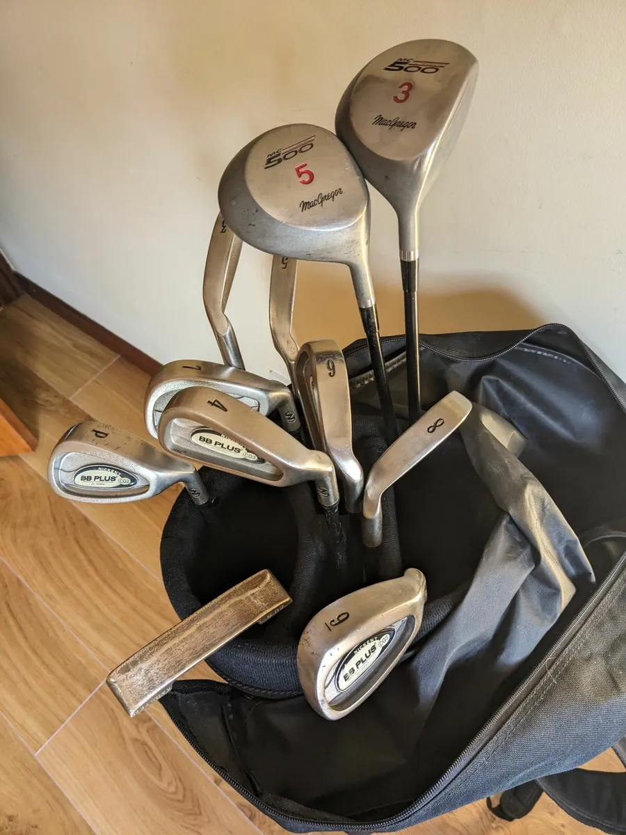 Matching BB Irons, Two Woods,Putter, New Bag - Image 1