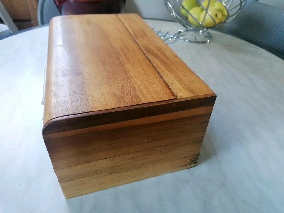 Wooden Bread Box - Image 3