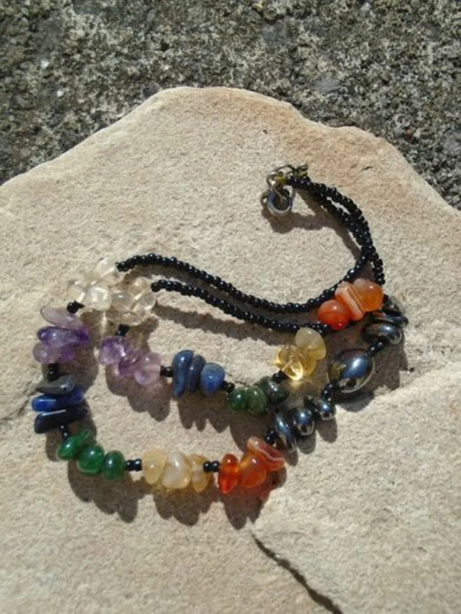 Chakra necklace, Jewellery, Necklace,Gemstones - Image 2