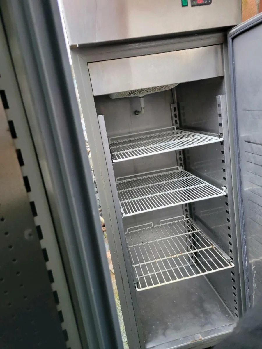 Fridge Upright Stainless Steel Fridge - Image 2