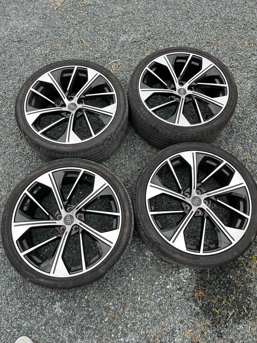 Genuine Audi A6 20” Alloys and Tyres - Image 1