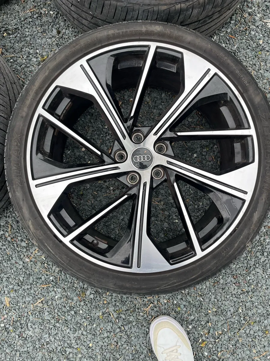 Genuine Audi A6 20” Alloys and Tyres - Image 2