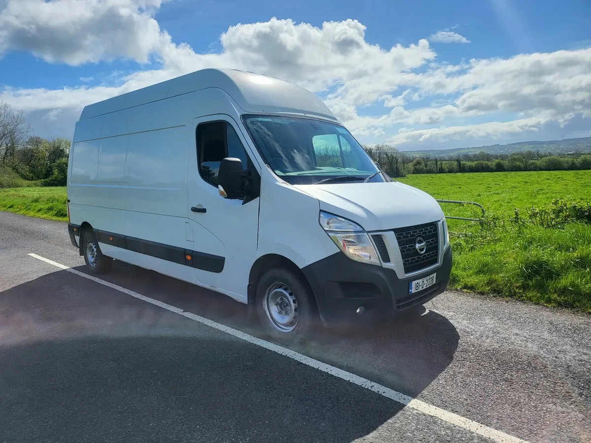 Nissan NV400 2018 extra high roof cvrt 24/10/25 - Image 1