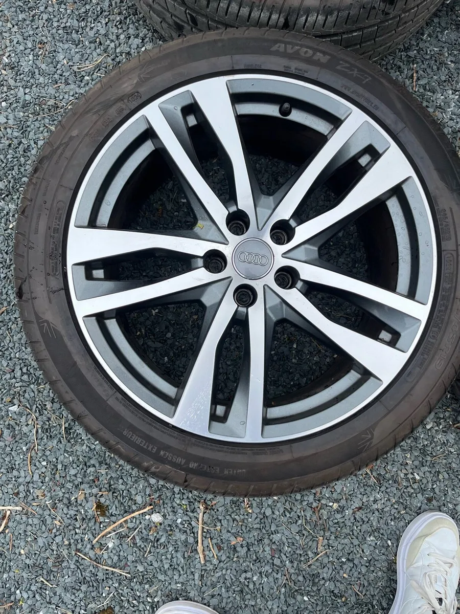 Genuine Audi A6 19” Alloys and Tyres - Image 3