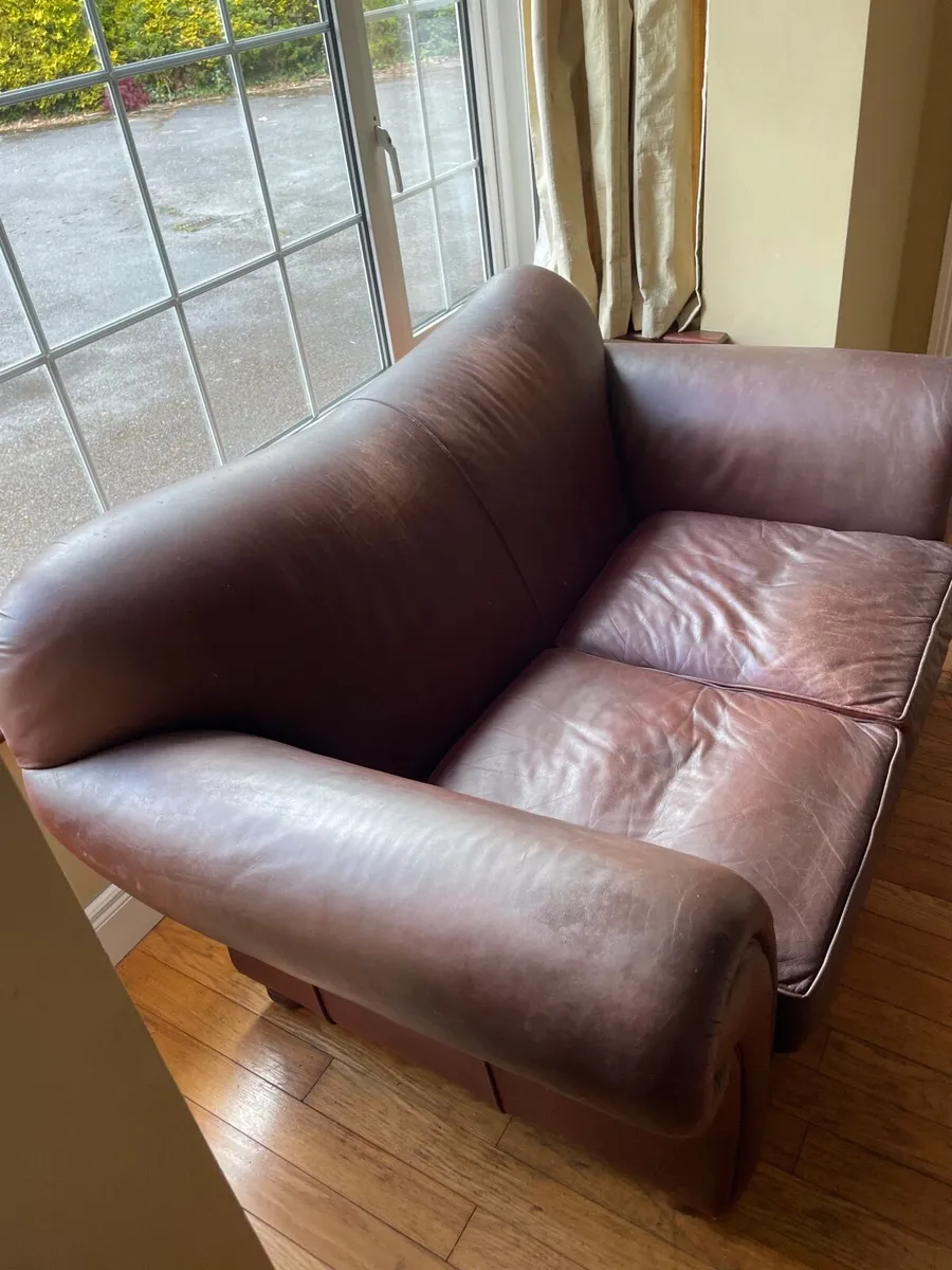 Leather sofa - Image 2