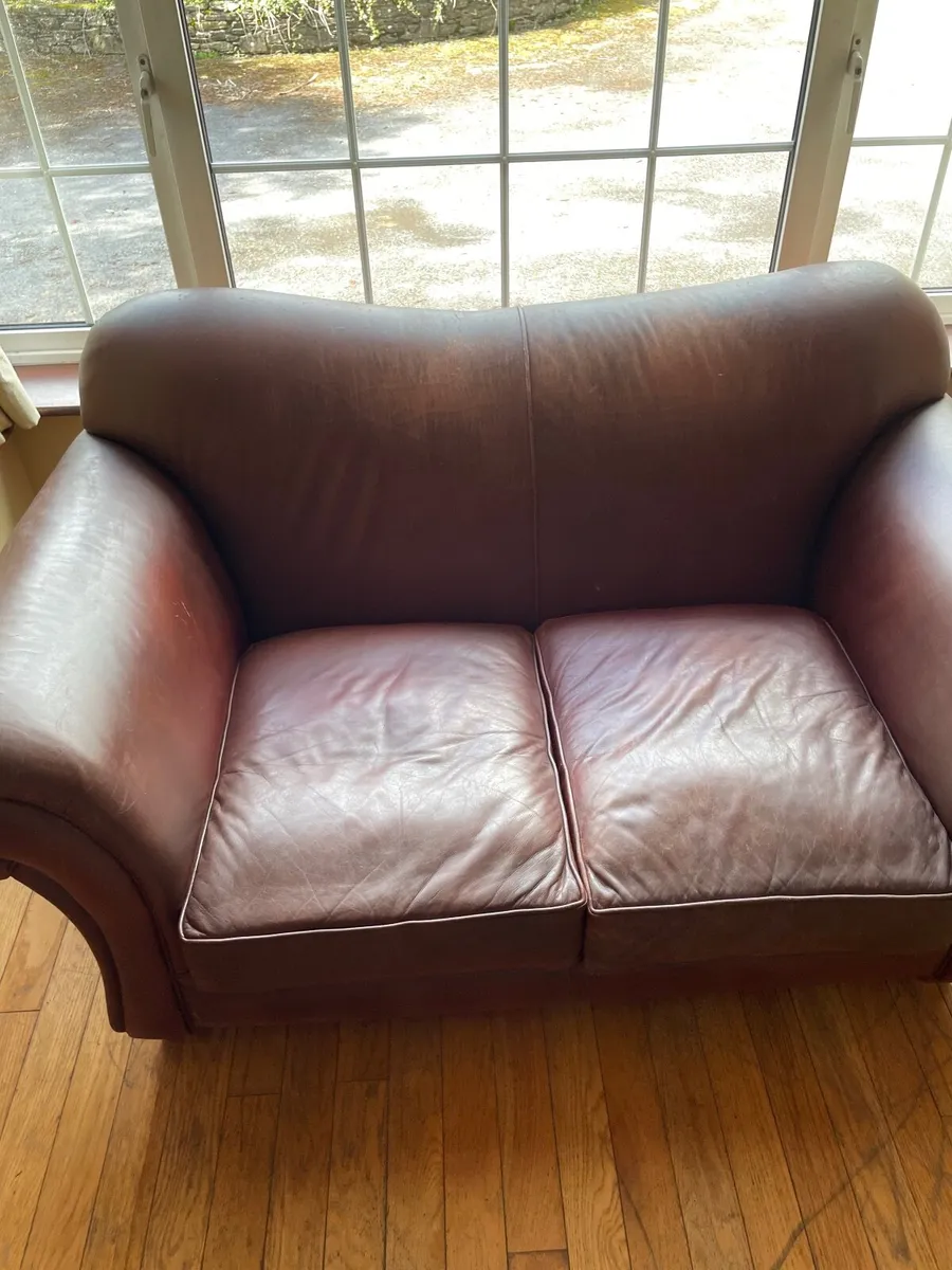 Leather sofa - Image 3