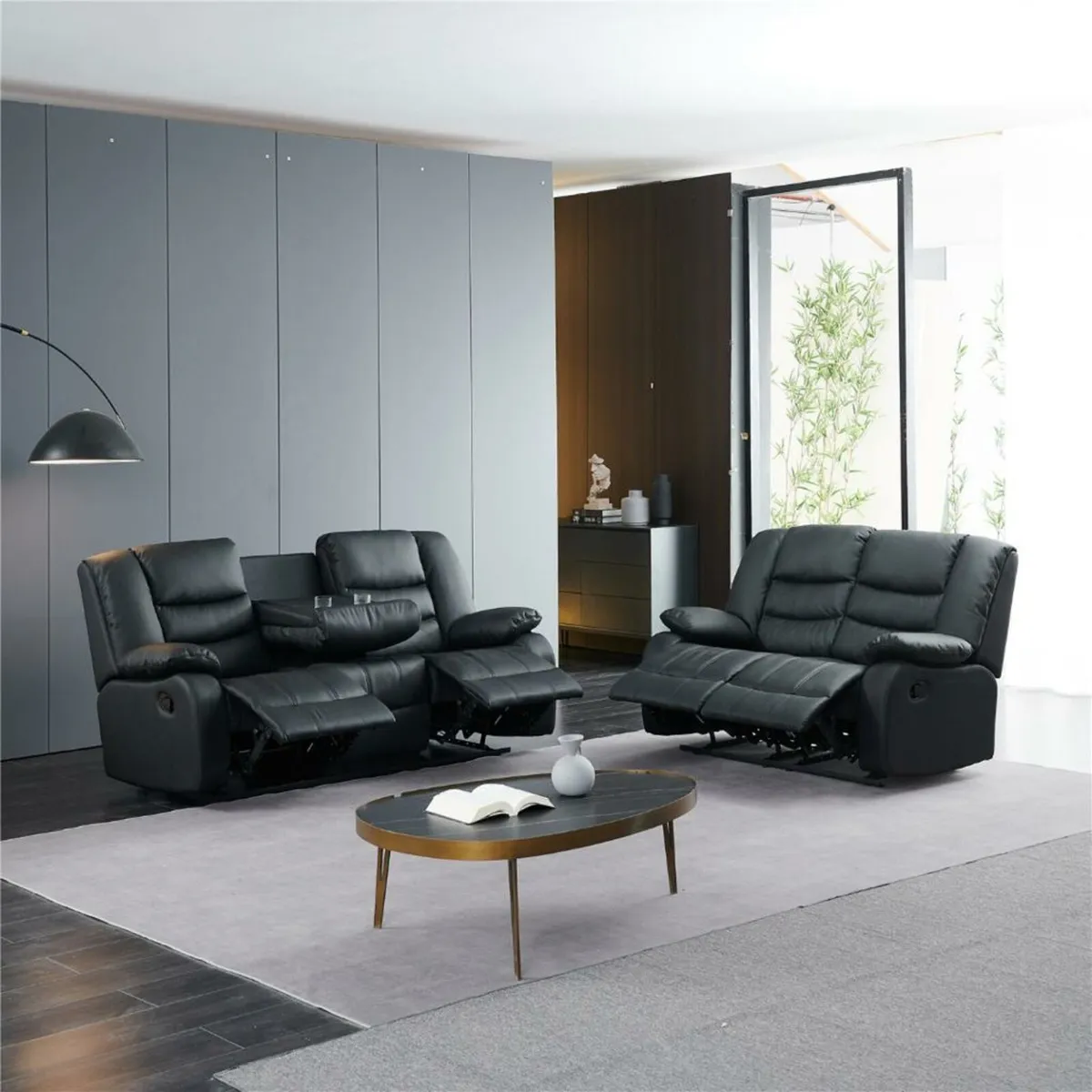 ◾️ Leather & Fabric Recliner Sofas ◾️ - Image 4