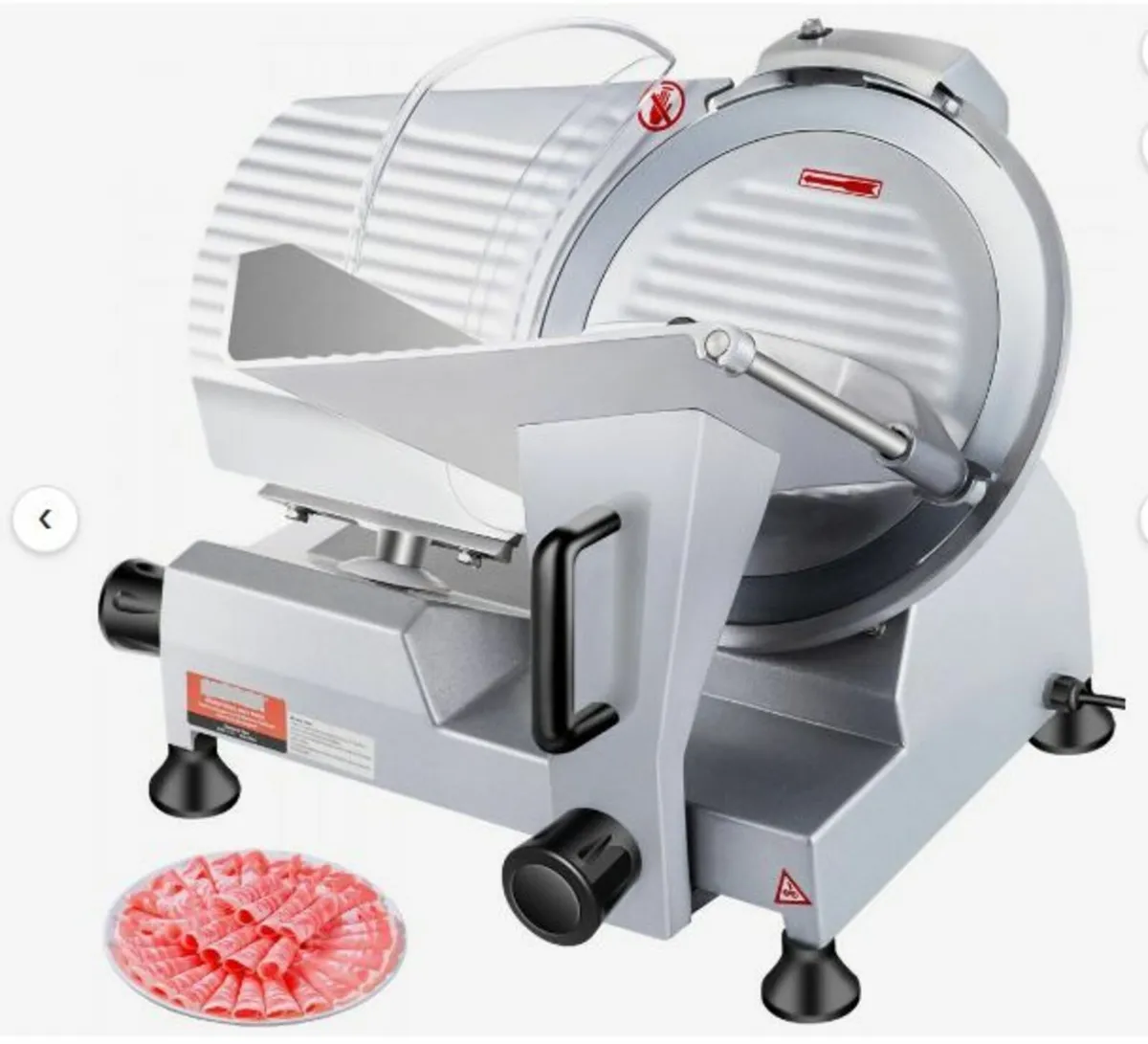 Commercial Meat Slicer, 240W Electric Deli Food - Image 1