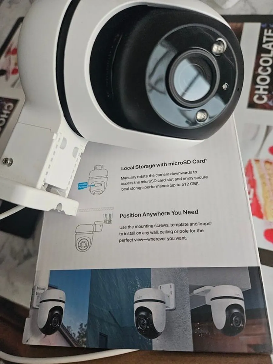 Outdoor Security Wi-Fi Camera Like New - Image 2