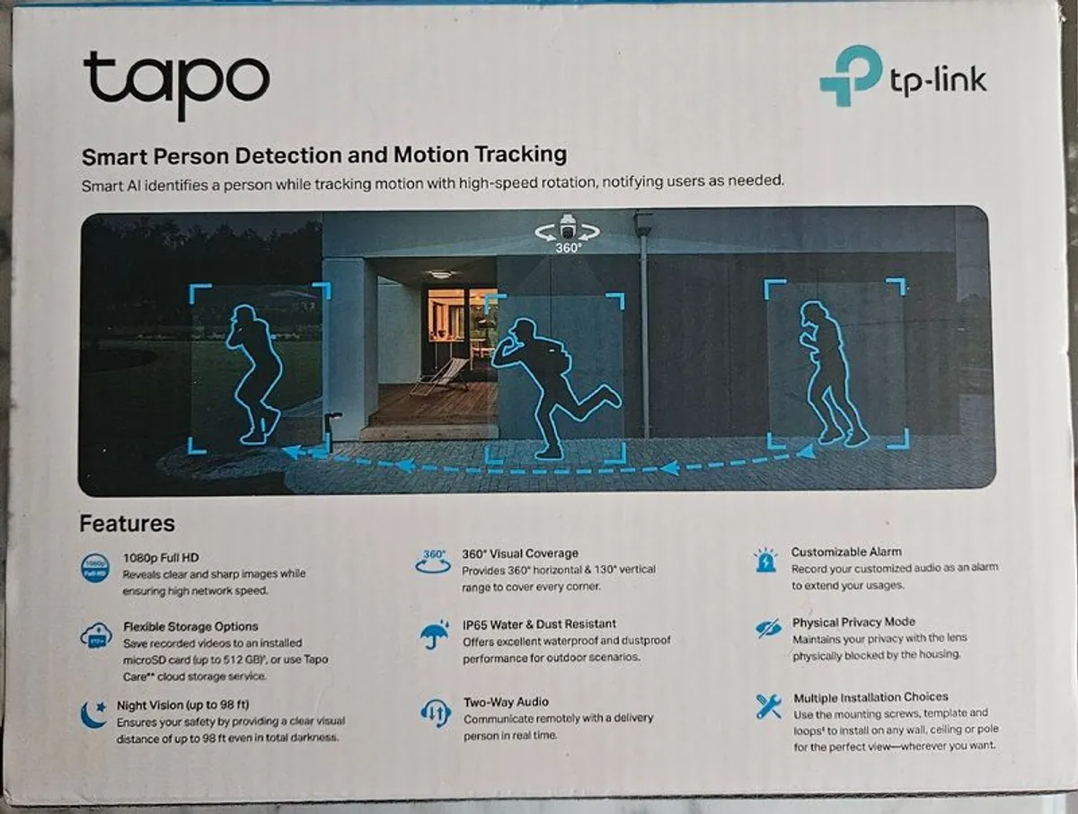 Outdoor Security Wi-Fi Camera Like New - Image 4
