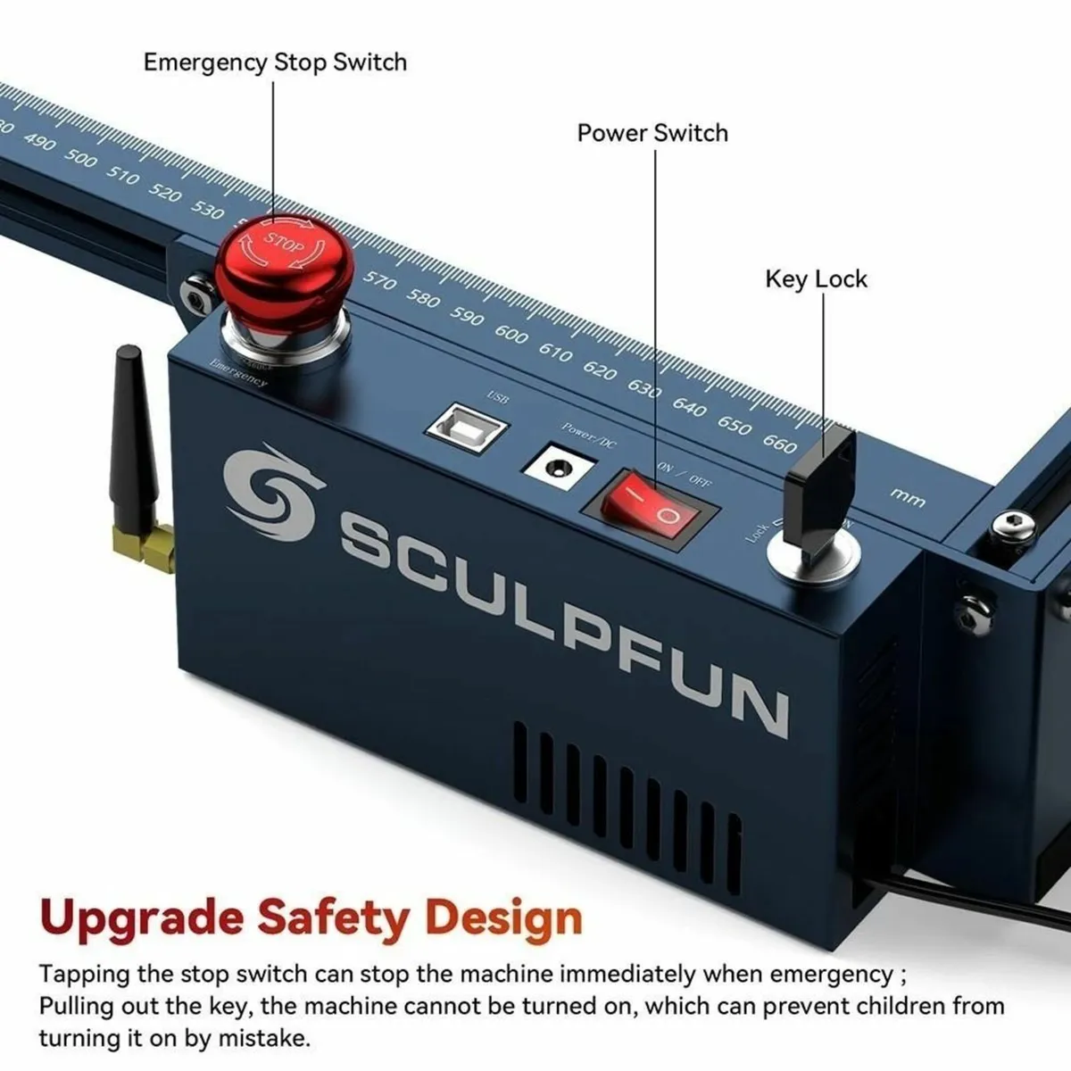 SCULPFUN S30 Ultra 11W Laser Engraver - Image 4