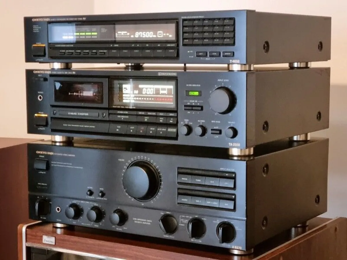 Onkyo integra amp.tuner and tape deck - Image 1