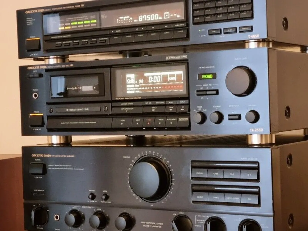 Onkyo integra amp.tuner and tape deck - Image 3