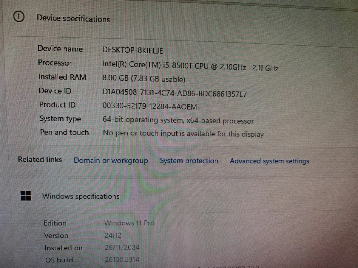 Dell OptiPlex 3060 Micro PC | i5 | 8GB | 256GB | - Image 4