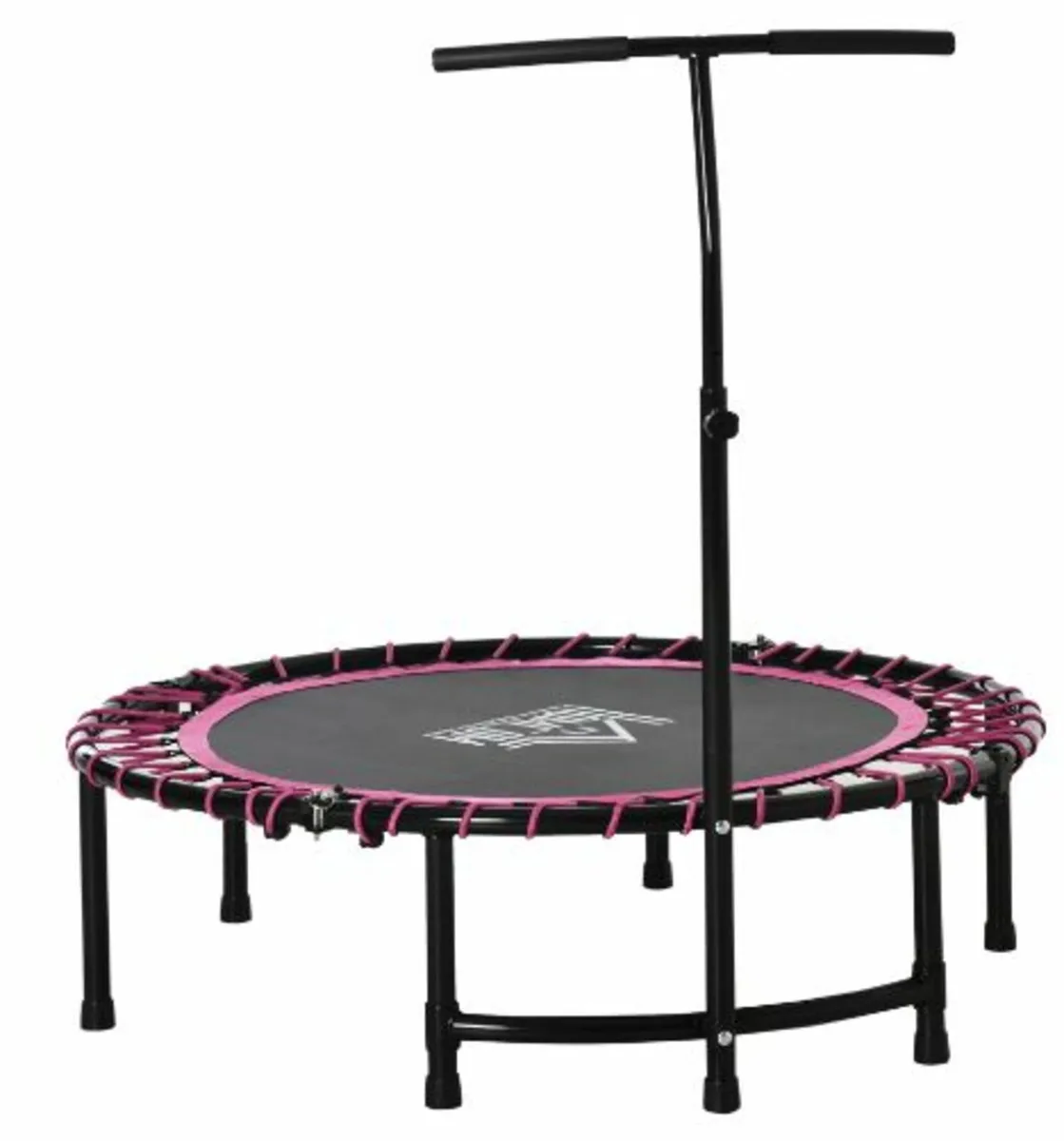 45" Foldable Mini Trampoline Silent Rebounder - Image 1