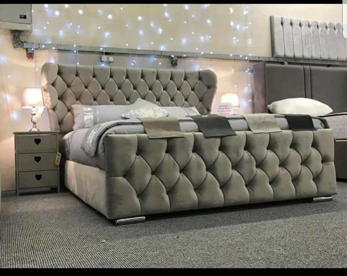 "Double Beds With orthopaedic Metress " - Image 4