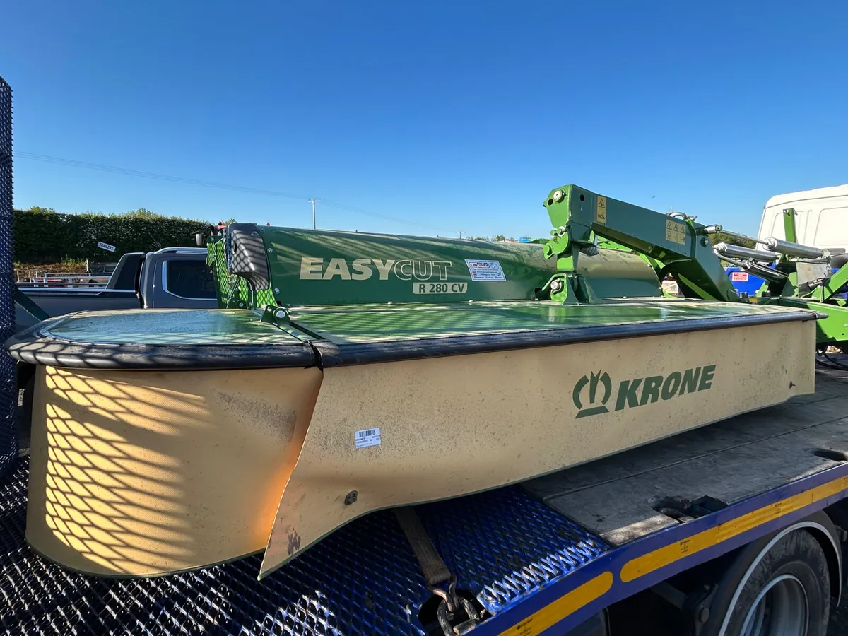 New Krone mower R280CV - Image 1