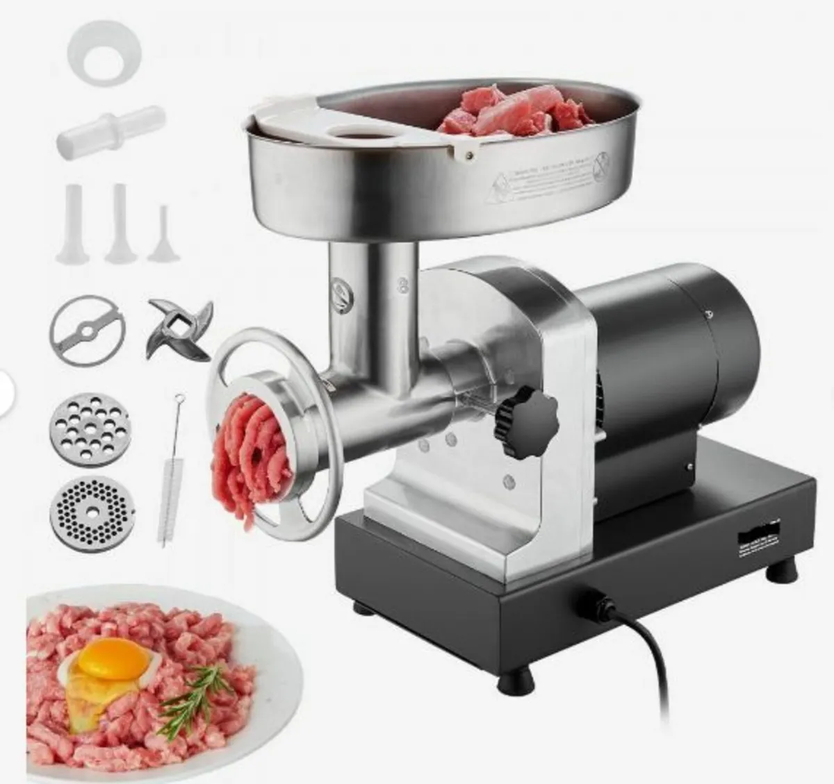 Commercial Electric Meat Grinder 6 - Image 1