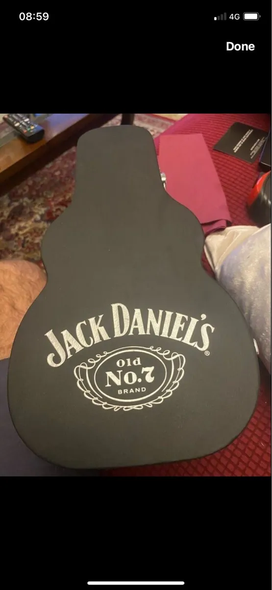 Rare Jack Daniel’s Guitar Bottle Holder - Image 2