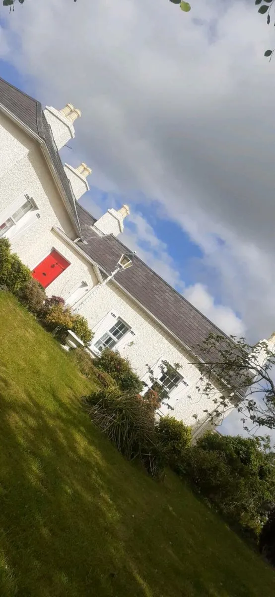 Bangor slates chimney pots ridge roof tile granite - Image 3