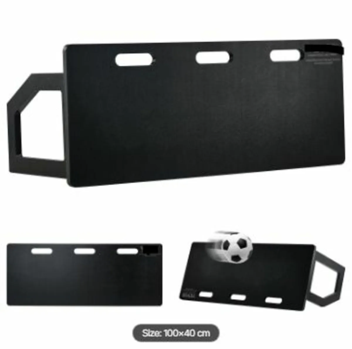 Rebounder Board, 40"X16" Portable Soccer Wall - Image 1