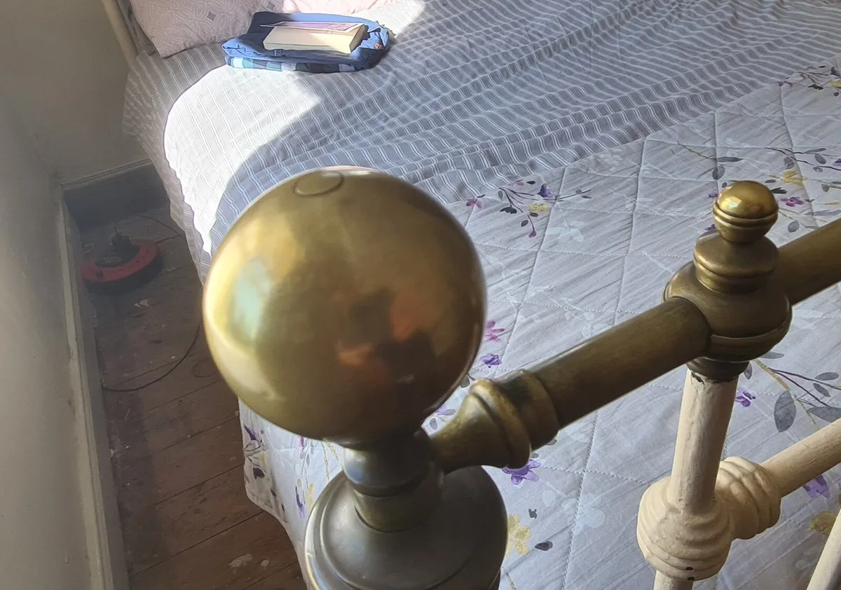 Cast Iron and Brass Bes - Image 4