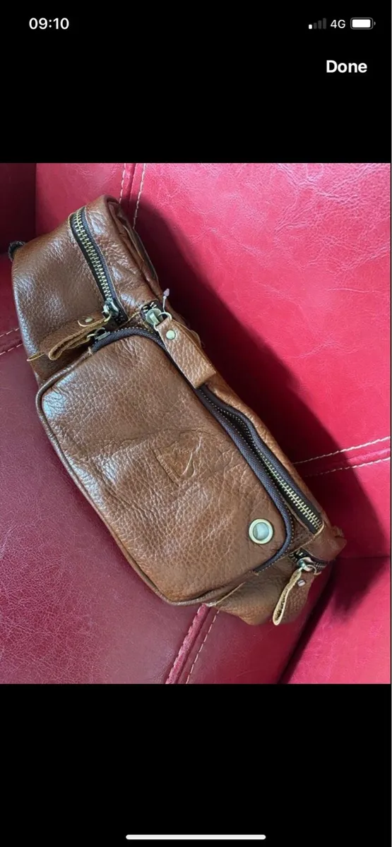 New Leather Waist Bag - Image 1