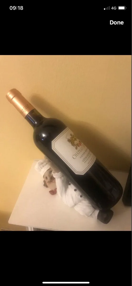 ‘Chef’ Wine Holder - Image 1