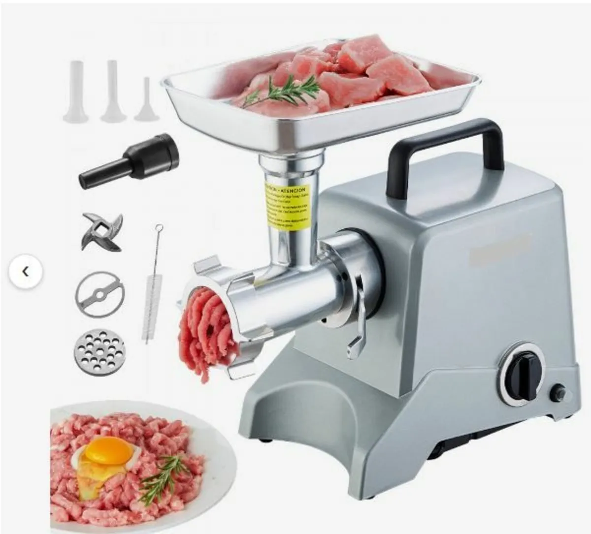 Commercial Electric Meat Grinder 5 - Image 1
