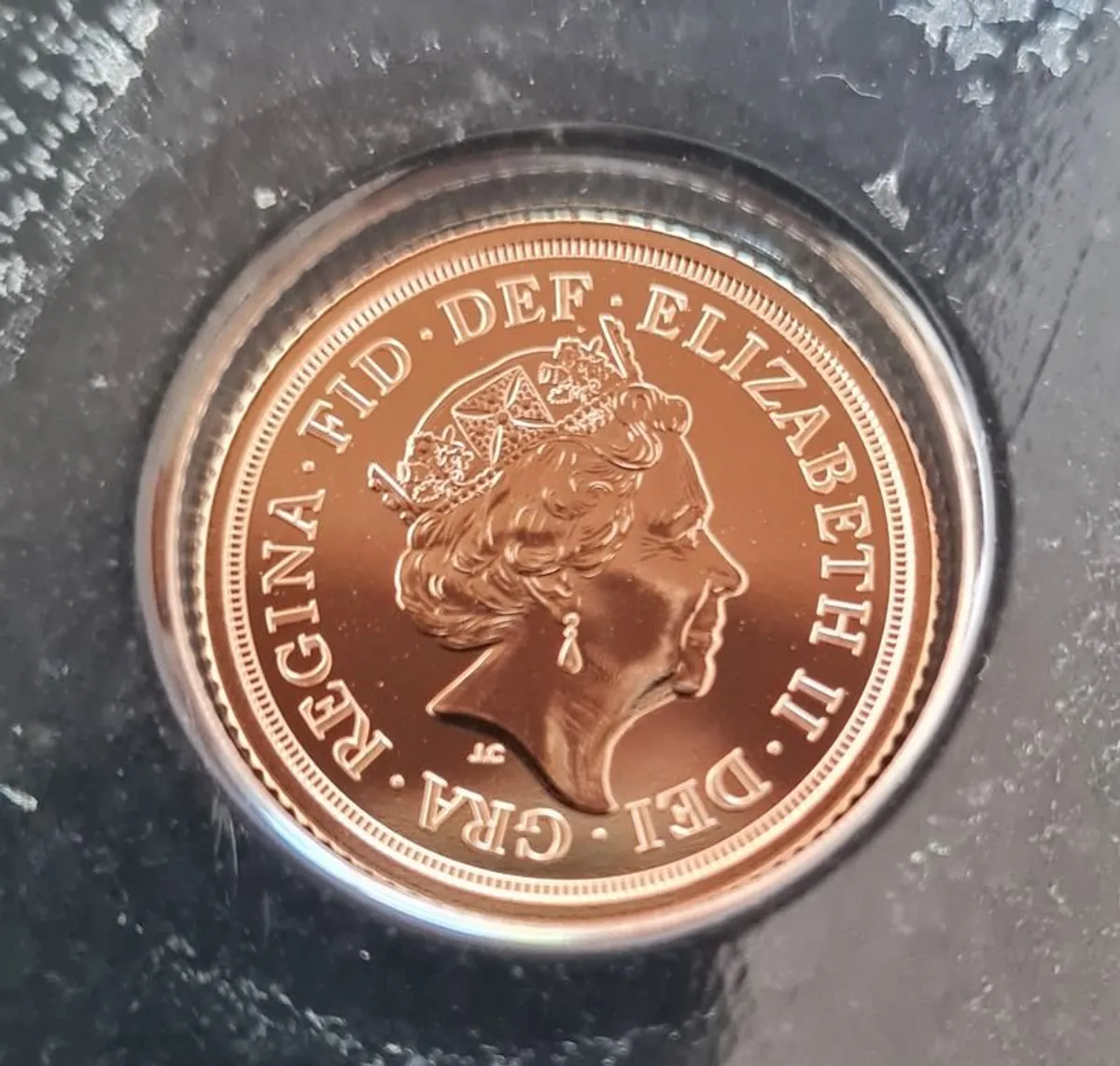 2022 Gold Half Sovereign Queen Elizabeth II Memorial Coin - Image 3