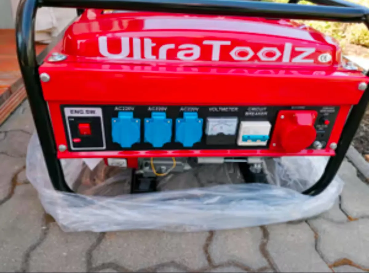 BRAND NEW SILENT DIESEL GENERATOR 8.5kva KEY START - Image 2
