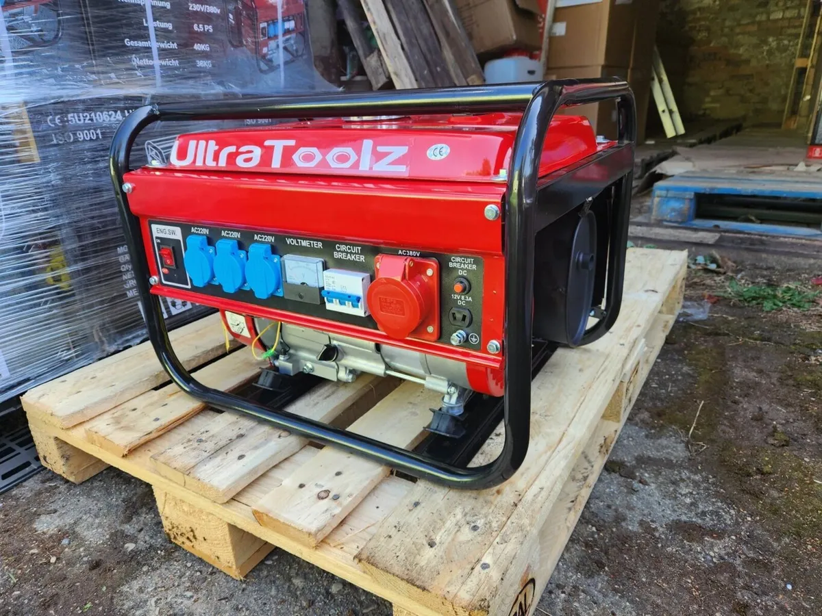 BRAND NEW SILENT DIESEL GENERATOR 8.5kva KEY START - Image 1