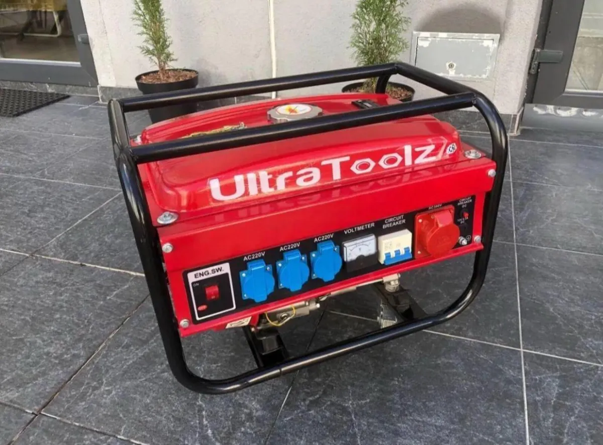 BRAND NEW SILENT DIESEL GENERATOR 8.5kva KEY START - Image 2